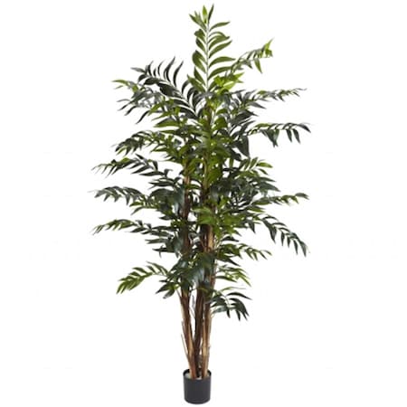 Nearly Natural 5 in. Bamboo Palm Silk Tree 5329